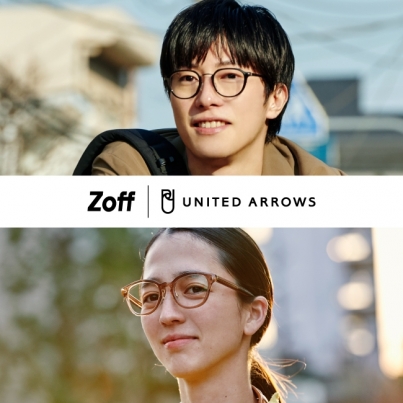 「Zoff|UNITED ARROWS」から第2弾アイウェアコレクション 春コーデをバージョンアップする「2mile」と、高機能素材を使用した上質ライン「WORK TIME」