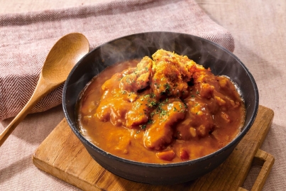 アンガス牛のビーフカツカレードリア