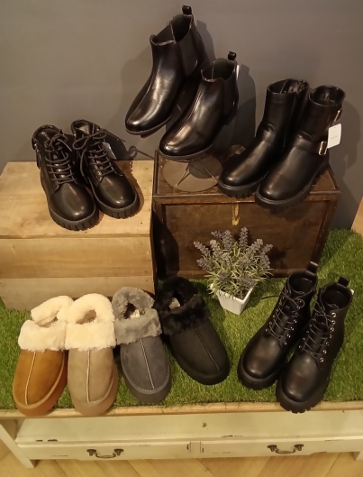 【NEW】 これから大活躍!様々なテイストに合う合皮ブーツ