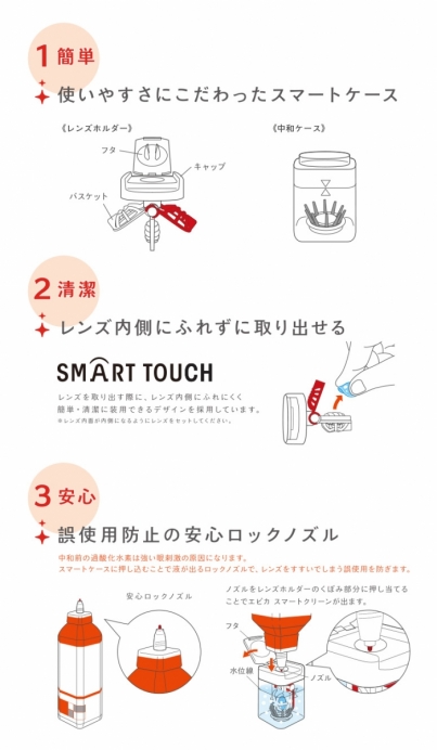 《おすすめ》ソフトコンタクト洗浄液『エピカ スマートクリーン』