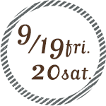 9/19 fri. 9/20 sat.